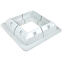 Los mejores  - Spark Soportes de montaje de plástico ABS para fijar paneles solares a autocaravanas- caravanas- caravanas- barcos o…